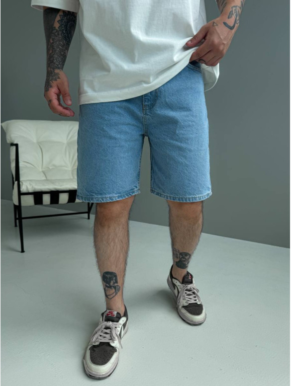 Джинсові шорти oversize