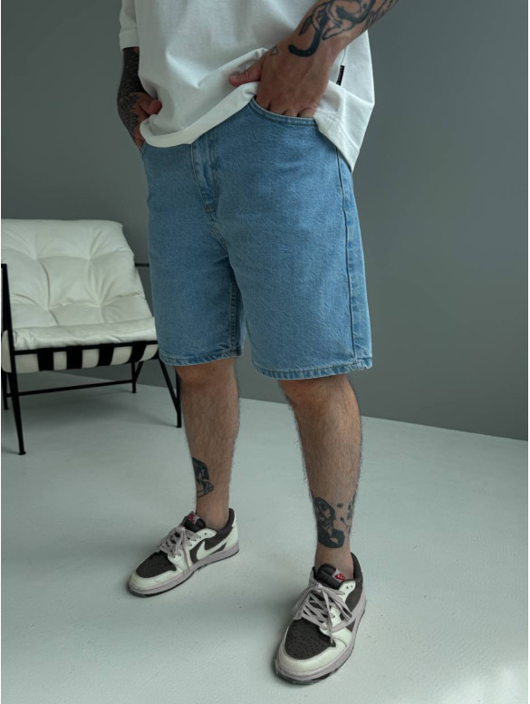 Джинсові шорти oversize