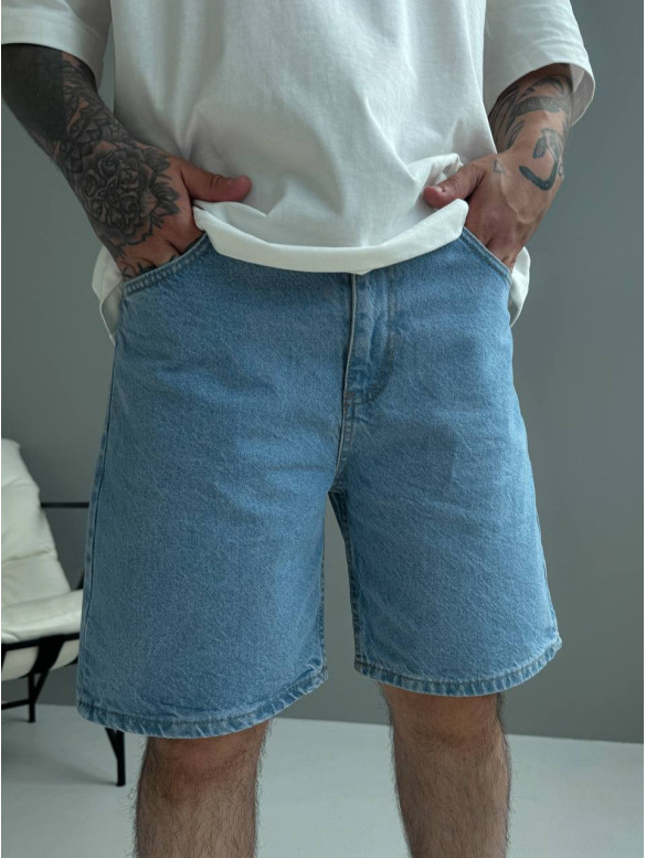 Джинсові шорти oversize