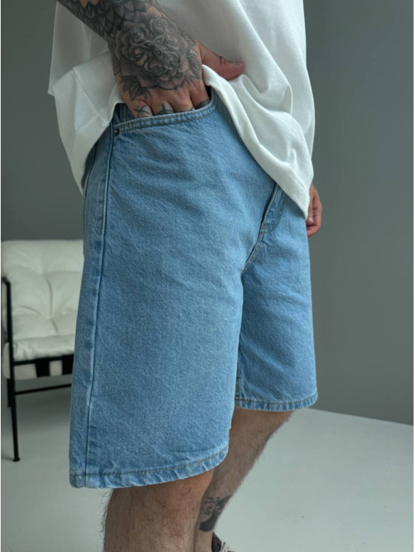Джинсові шорти oversize