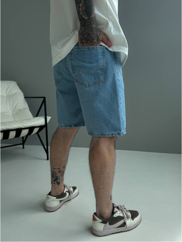 Джинсові шорти oversize