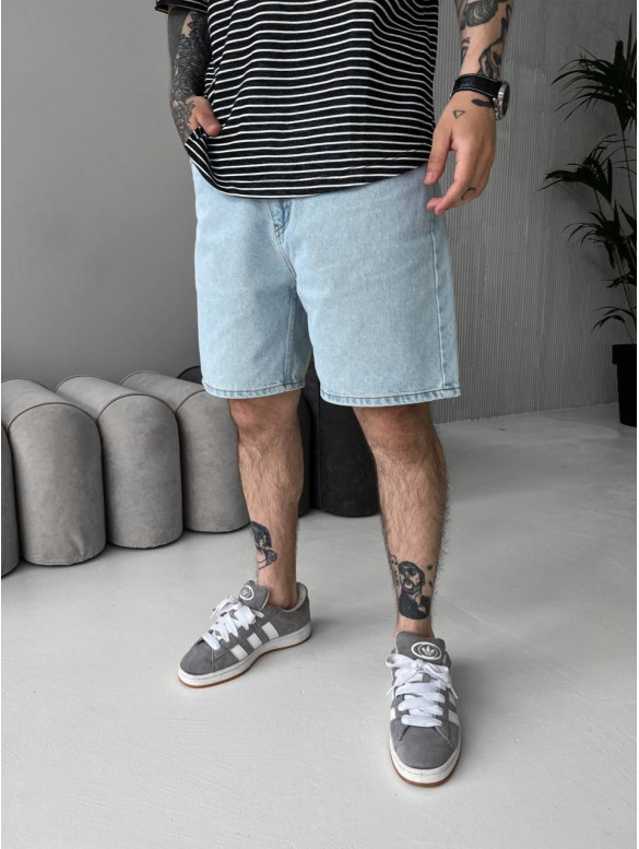 Джинсові шорти oversize