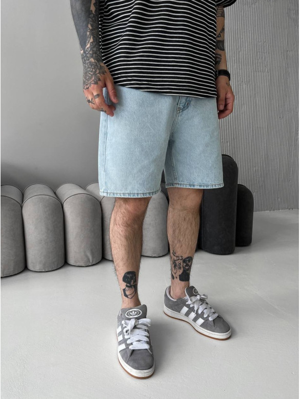 Джинсові шорти oversize