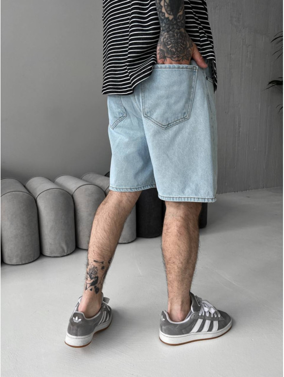 Джинсові шорти oversize