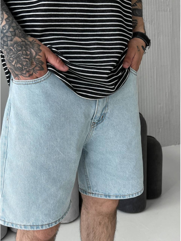 Джинсові шорти oversize