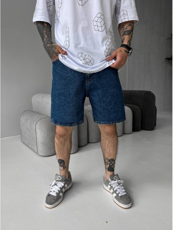 Джинсові шорти oversize