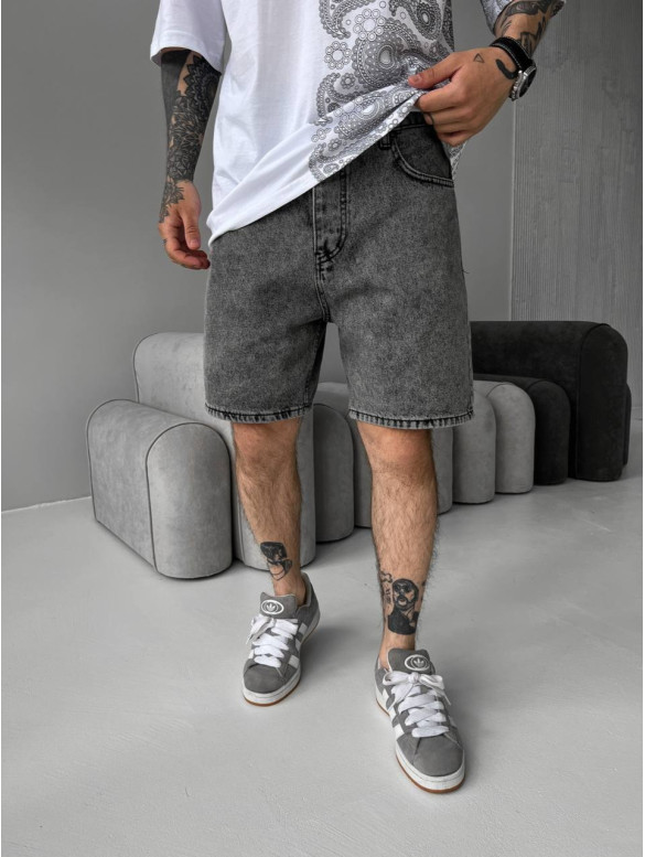 Джинсові шорти oversize