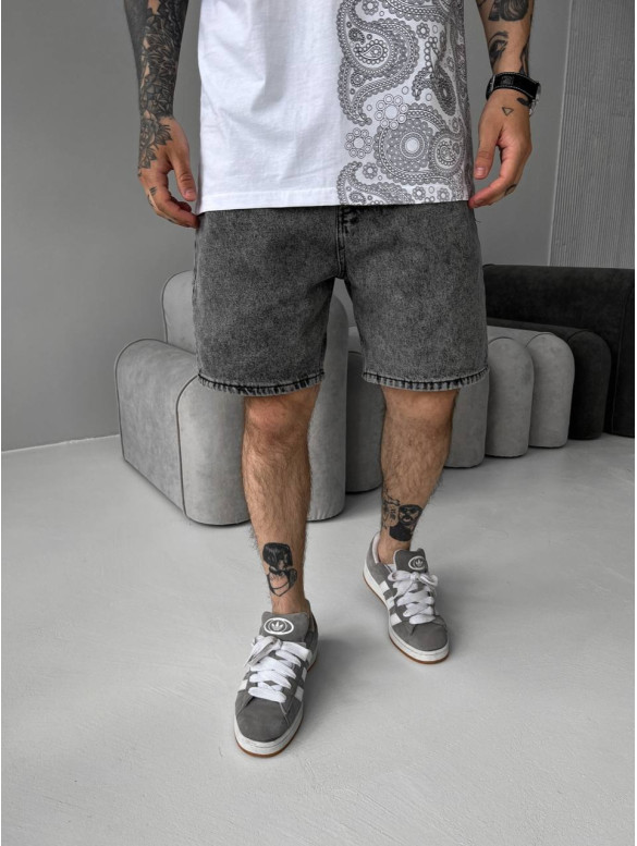 Джинсові шорти oversize