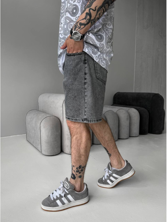 Джинсові шорти oversize