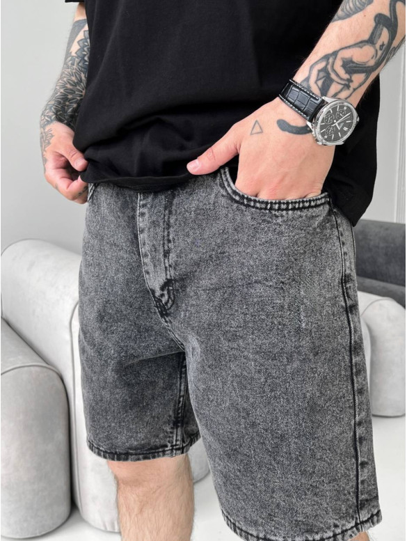 Джинсові шорти oversize