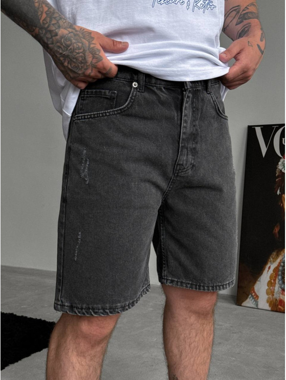 Джинсові шорти oversize
