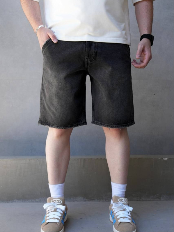 Джинсові шорти oversize