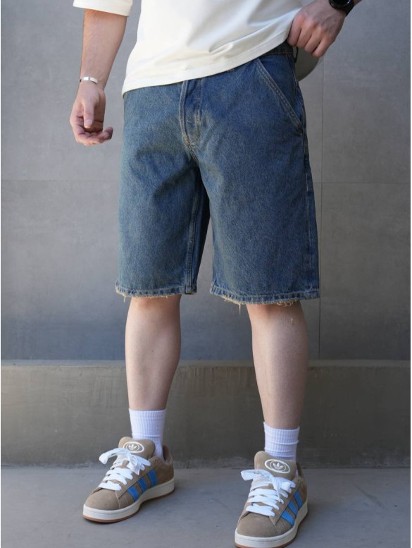 Джинсові шорти oversize