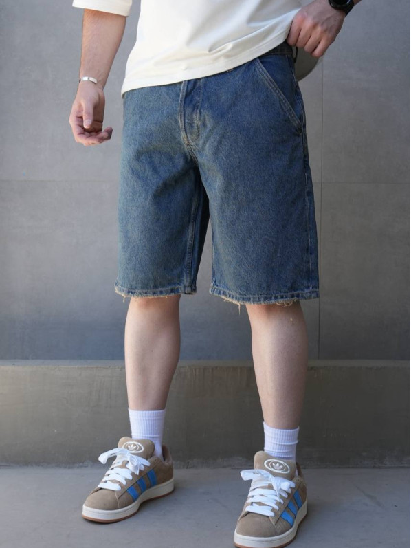 Джинсові шорти oversize