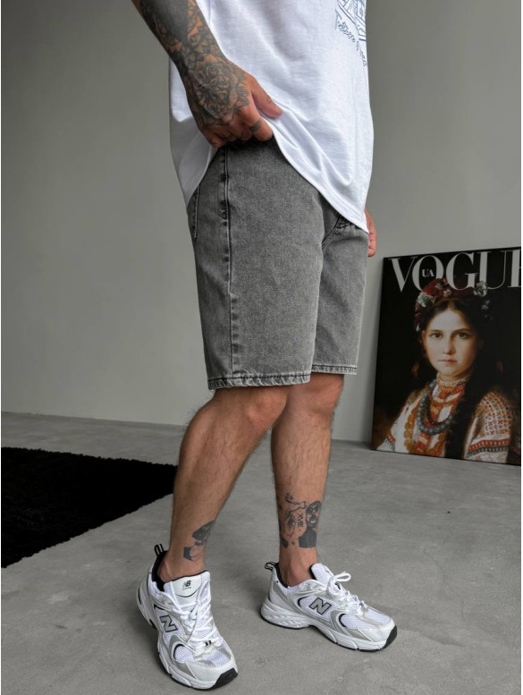 Джинсові шорти oversize