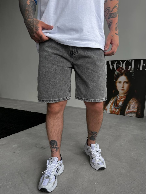 Джинсові шорти oversize