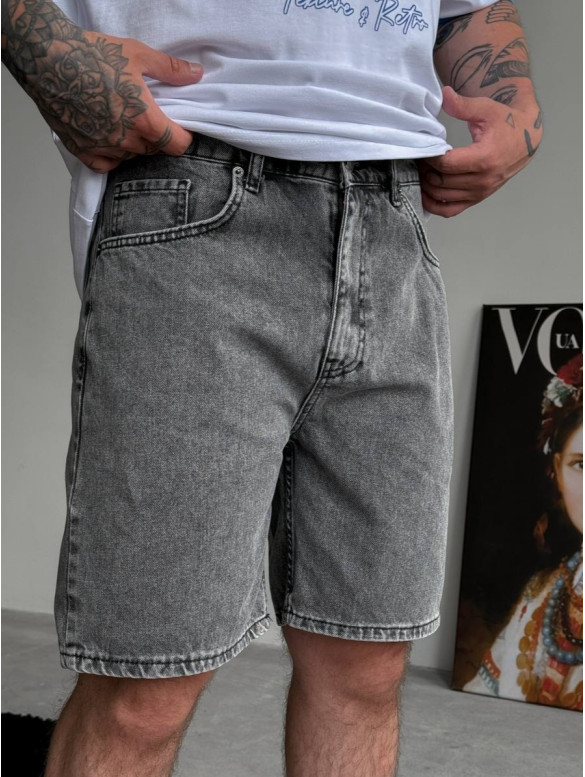 Джинсові шорти oversize