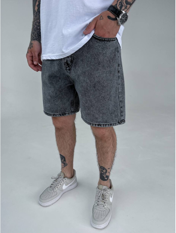 Джинсові шорти oversize