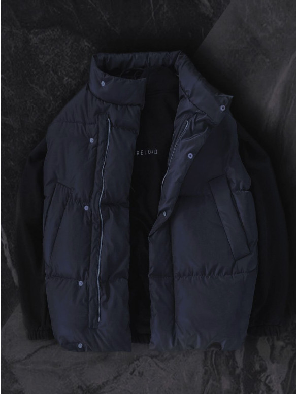Стьобаний жилет oversize