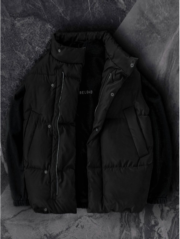 Стьобаний жилет oversize