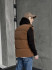 Матовий жилет oversize