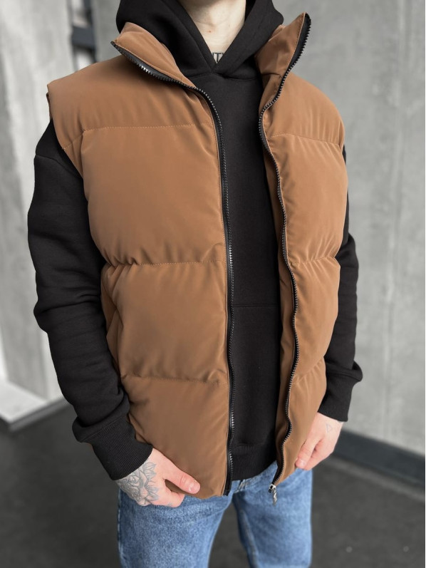Матовий жилет oversize
