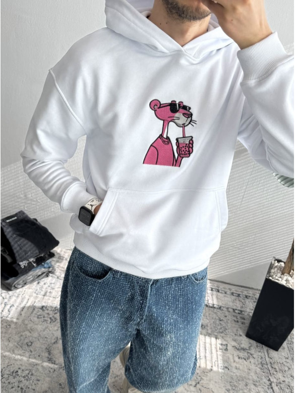 Oversize худі з принтом
