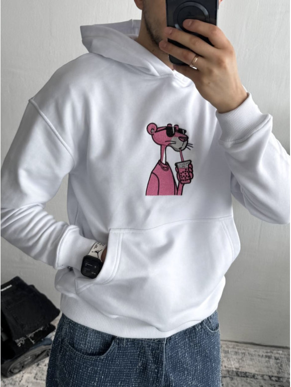 Oversize худі з принтом