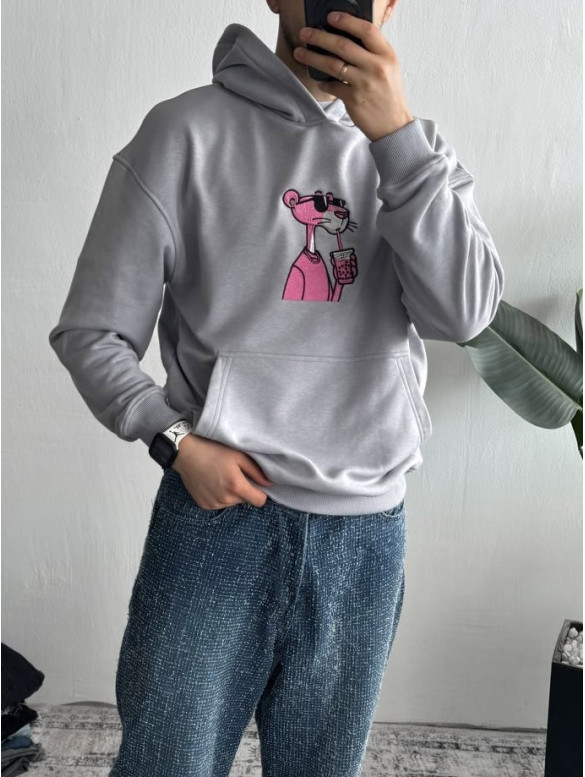 Oversize худі з принтом