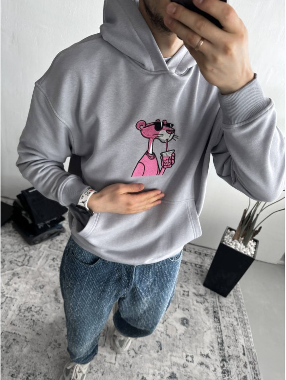 Oversize худі з принтом