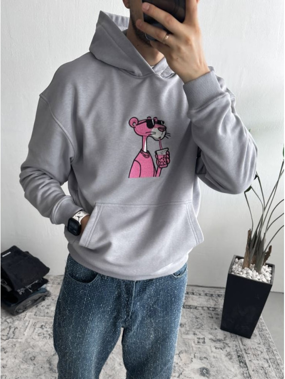 Oversize худі з принтом