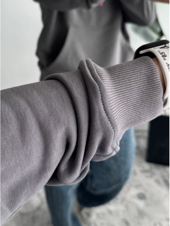 Oversize худі з принтом