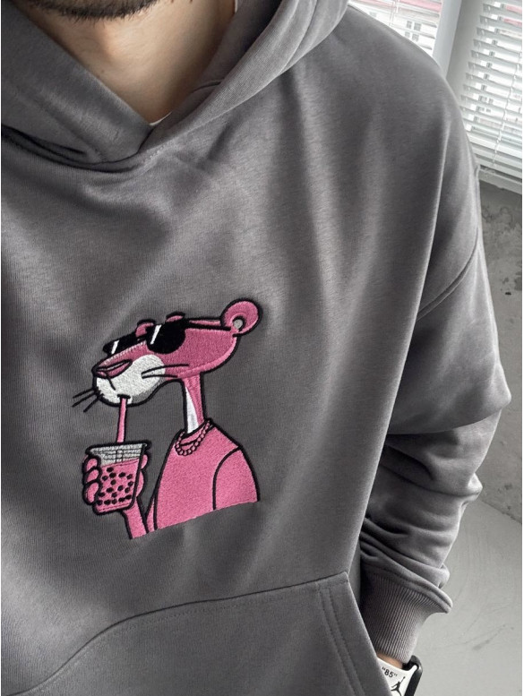 Oversize худі з принтом