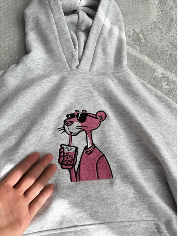 Oversize худі з принтом