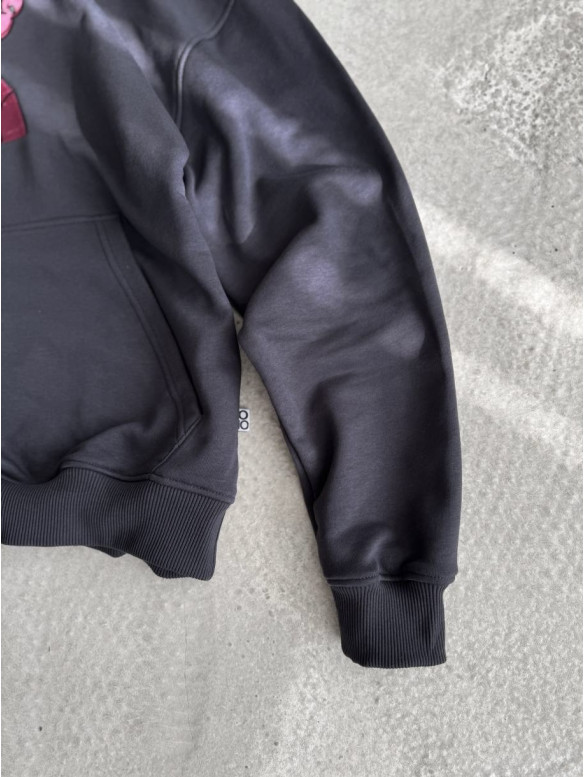 Oversize худі з принтом