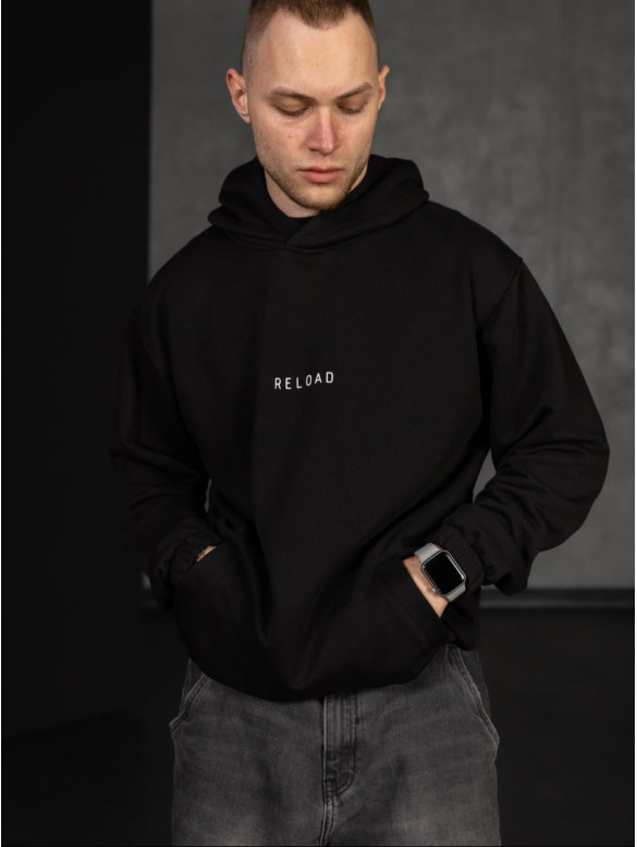Oversize худі з принтом