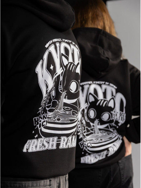 Oversize худі з принтом