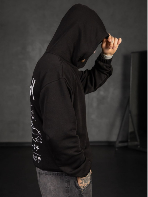 Oversize худі з принтом