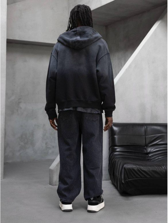 Oversize зіп-худі Washed