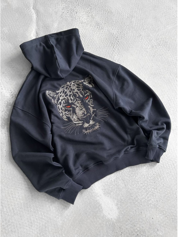 Oversize худі з принтом