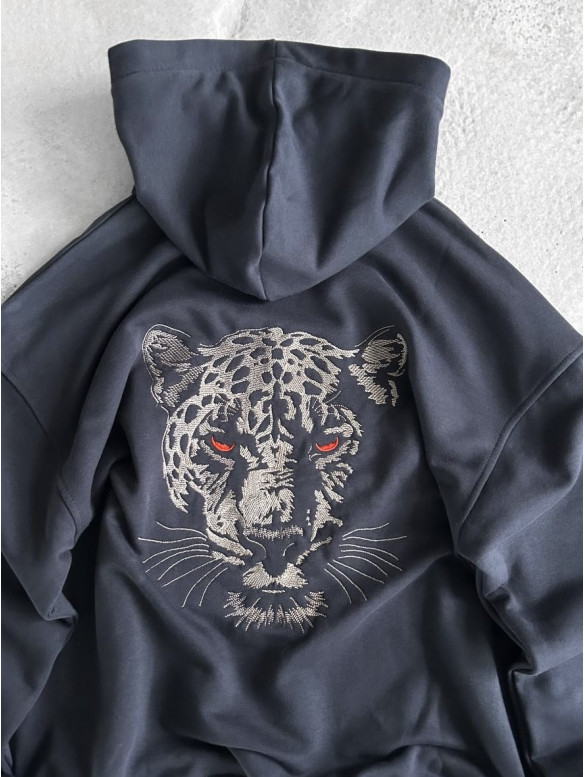 Oversize худі з принтом
