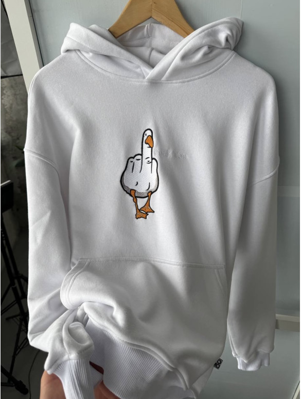 Oversize худі з принтом