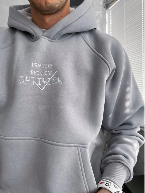 Oversize худі з принтом