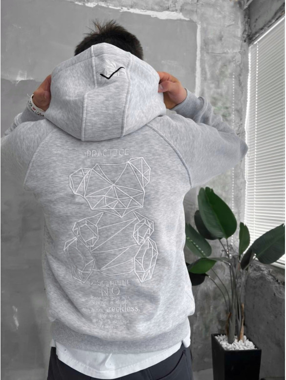 Oversize худі з принтом