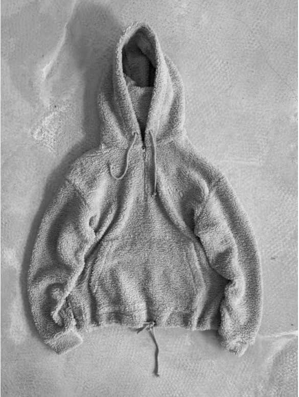 Плюшевий худі oversize
