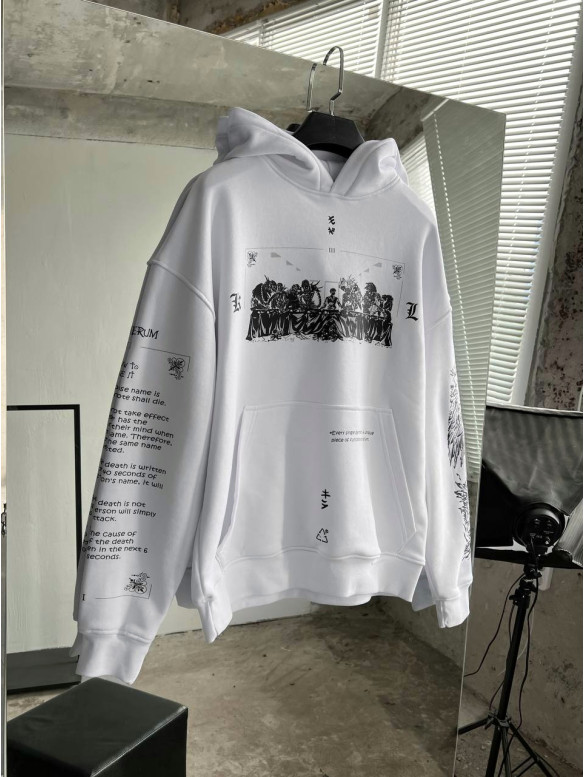 Oversize худі з принтом