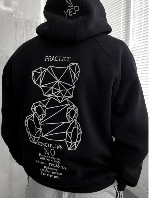 Oversize худі з принтом