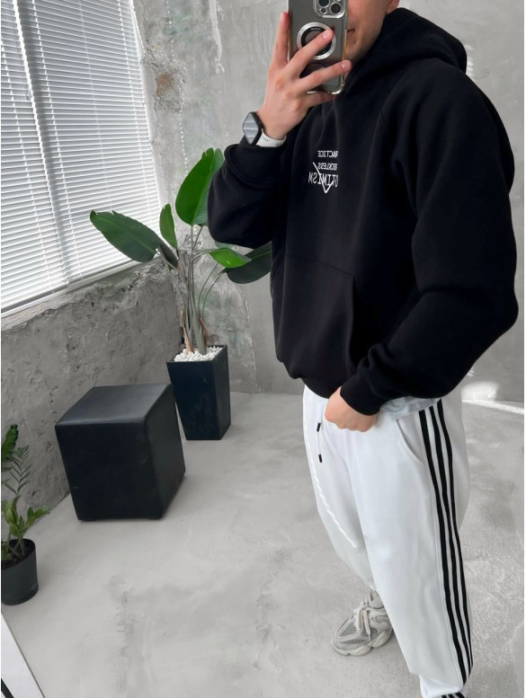 Oversize худі з принтом