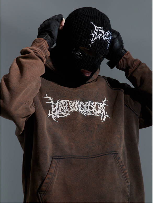 Oversize худі з вареним ефектом
