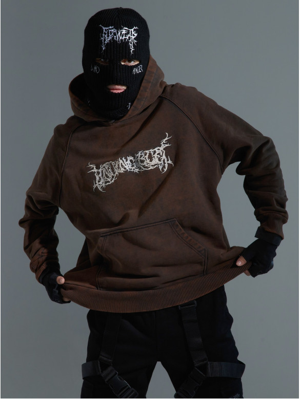 Oversize худі з вареним ефектом